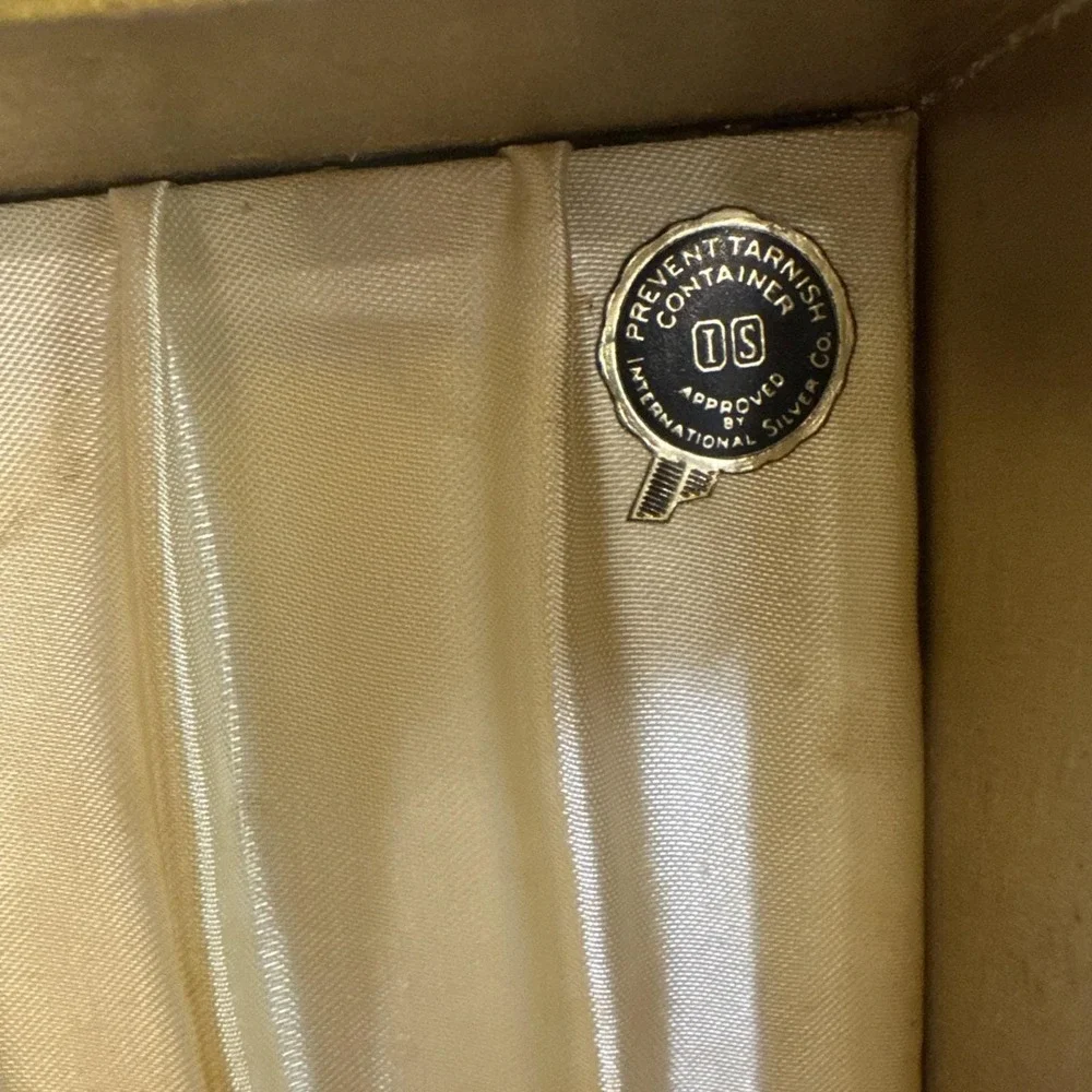 1847 Rogers Bros this wooden